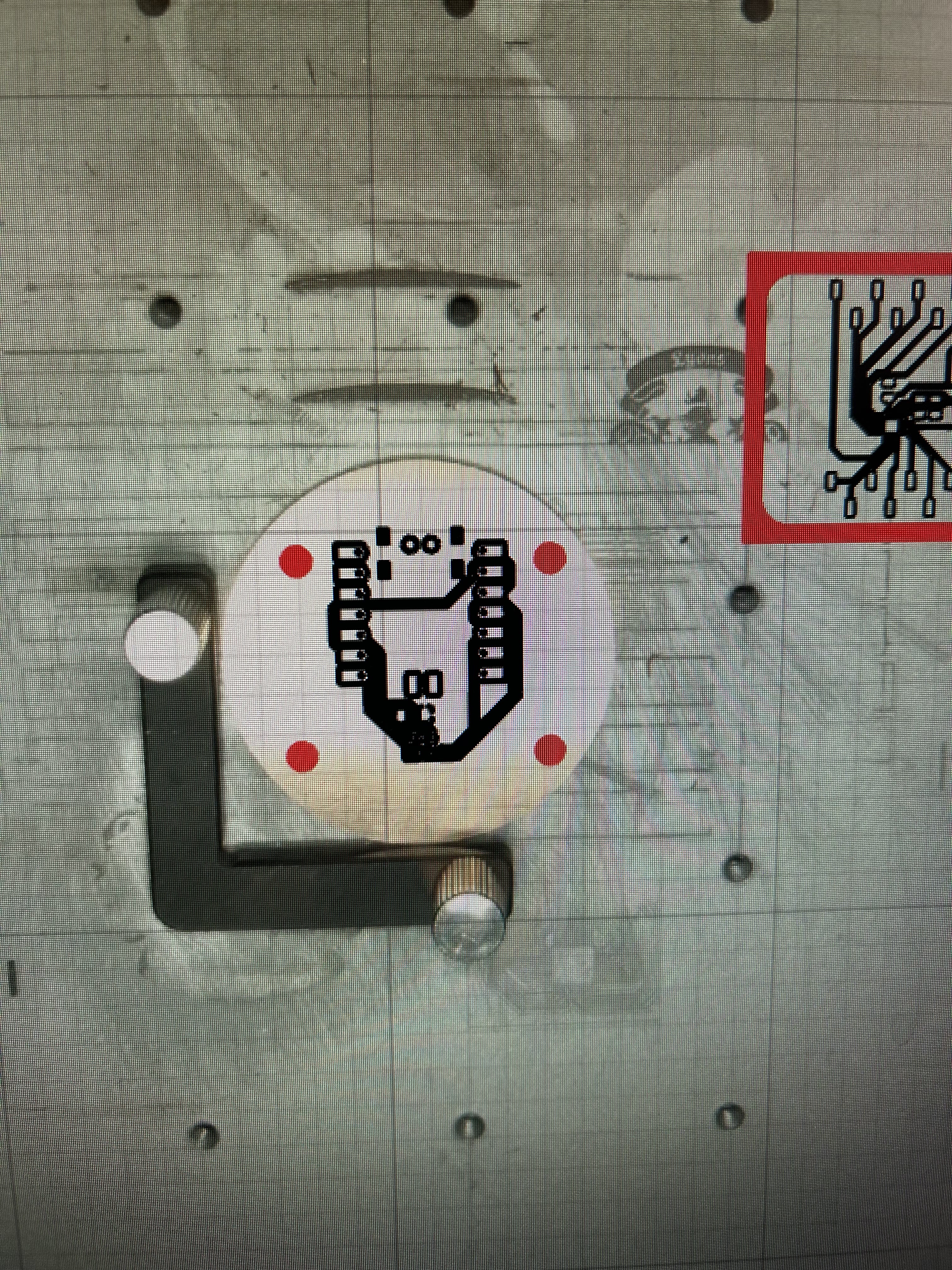 IMU Sensor PCB Laser Trace Alignment